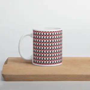 Kamala White Glossy Mug - Perfect for Coffee and Tea
