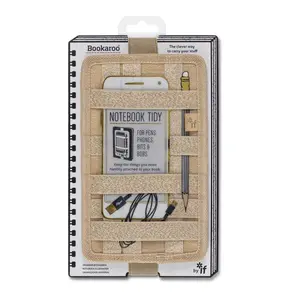 If USA  Bookaroo Notebook Tidy Cases, Metallic Gold