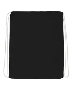 Q-Tees - Economical Cotton Drawstring Bag - Q4500