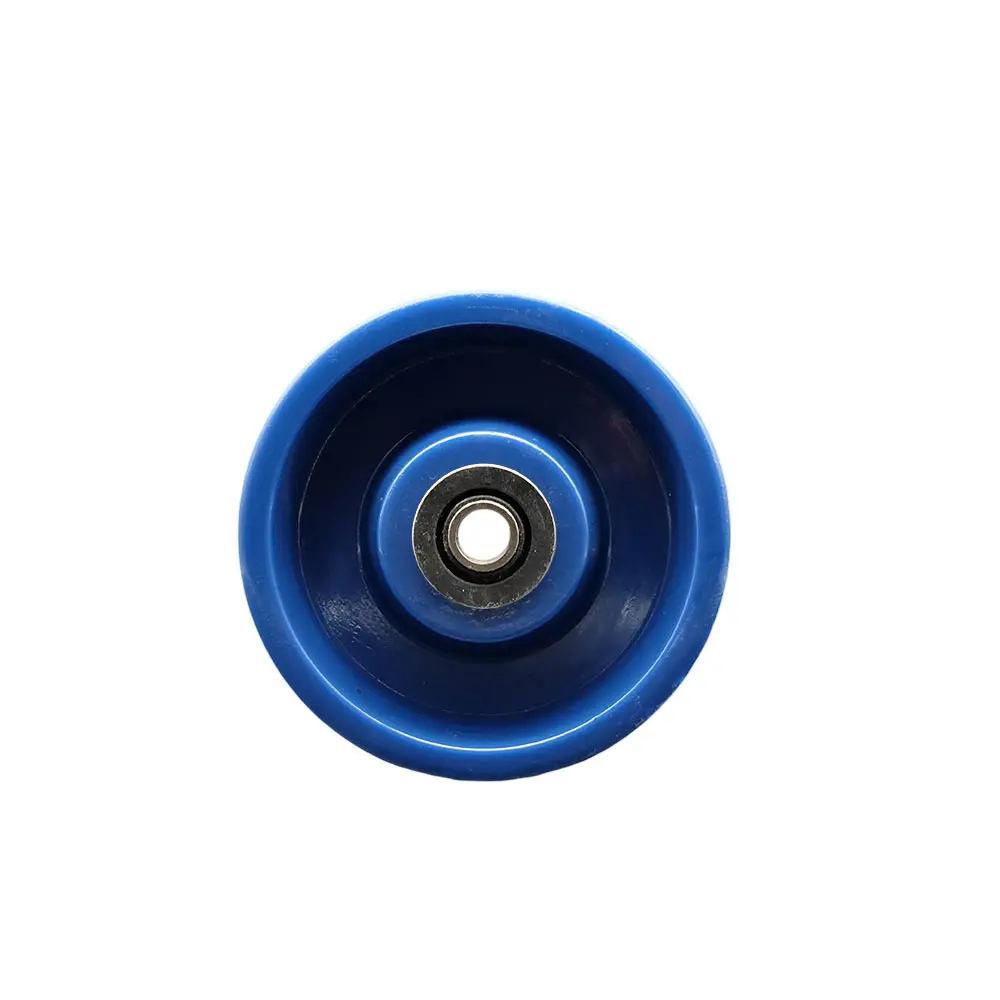 212 MAIN Heavy Duty Furniture Moving Wheel, SCC-SPUR520 Service Caster - 5x2 in. Solid Polyurethane Wheel with 0.5 in. Bore Roller Bearing Only