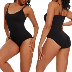 Seamless Covered BustJumpsuit Thong Bodysuit FitComfort Slimming Womenswear Breathable Hip Tops Soft Deals