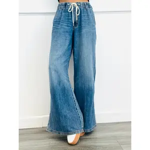 Judy Blue Slouchy Sue Palazzo Jeans (Reg. and Plus)