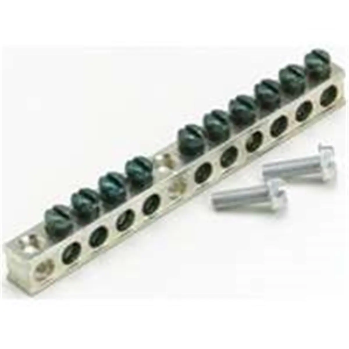 212 MAIN Cutler-Hammer GBK10P Ground Bar, 8.5x5x0.5 in, Aluminum/Copper Construction, Wire Compatible, Large Home Appliance Part