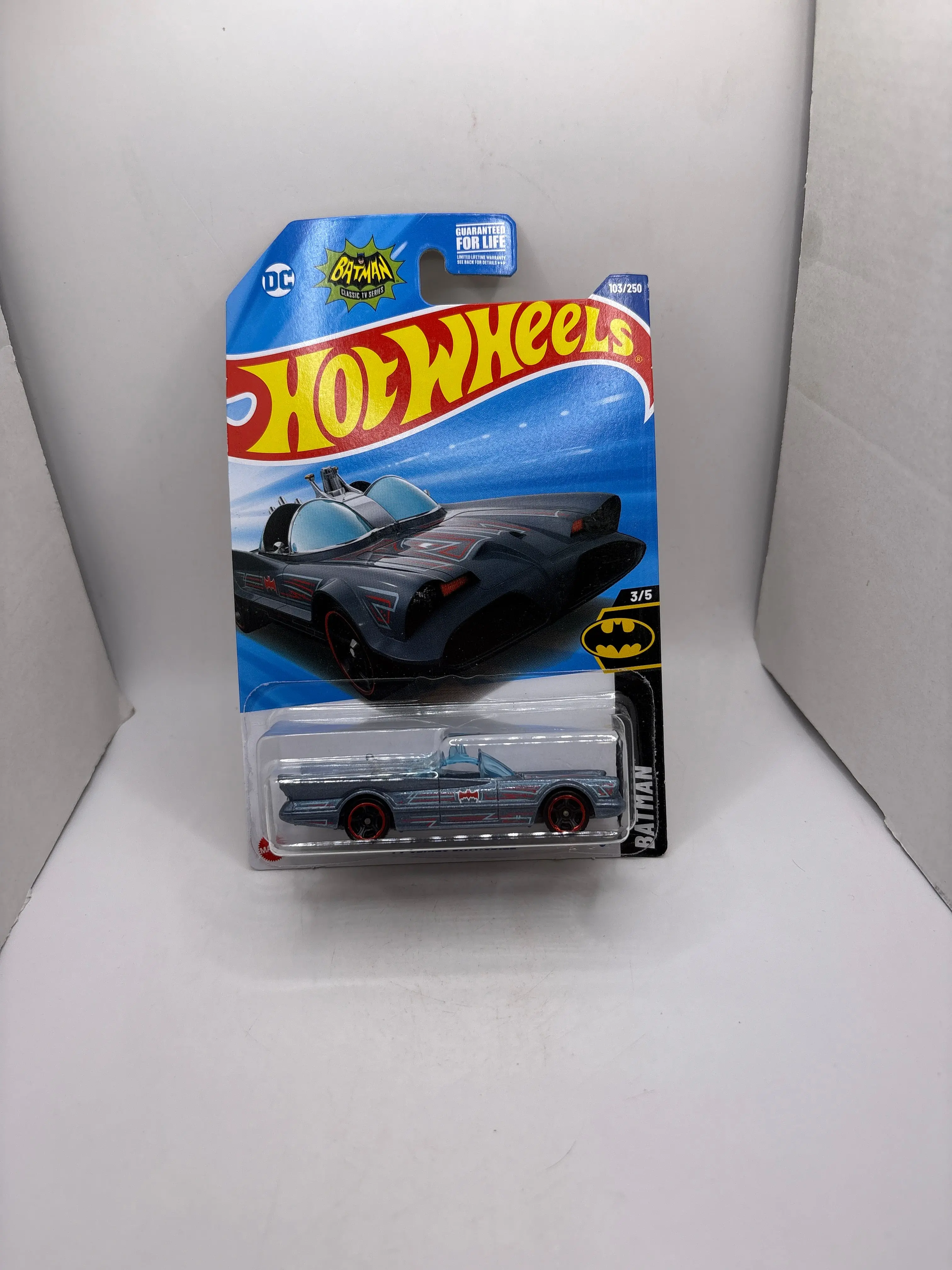 Hot Wheels TV Series Batmobile Diecast blue