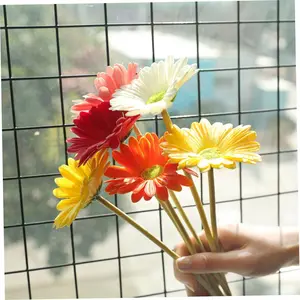 Banziaju Artificial Daisy Flower,12Pcs Artificial Gerbera Daisy Flowers Fake Silk Daisy for DIY Wedding Party