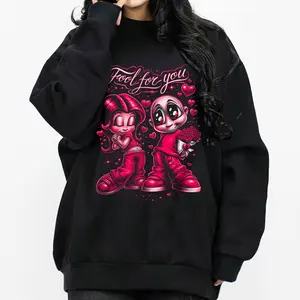 Fool for You Couple Chicano Clothes Chicana Style Valentine Day Gift Unisex Hoodie Medium Heavy Sweatshirt T Shirt for Men & Women Full Size S-5XL 2001 50% Cotton 50% Polyester Loose Fit