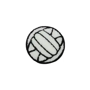 Fuzzy Volleyball Patch for Indoor and Outdoor Use