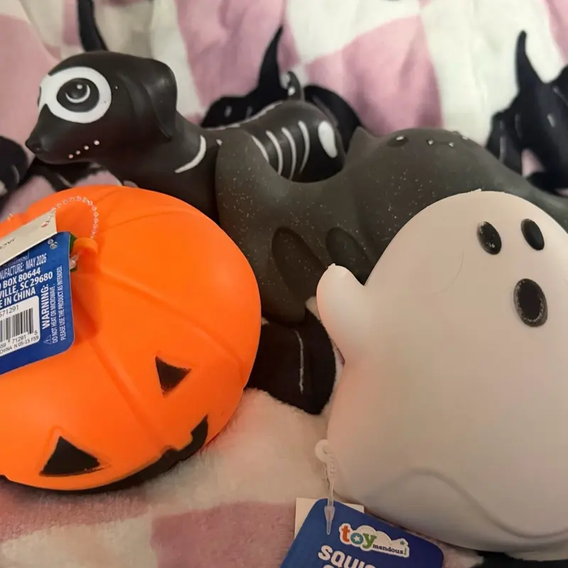 Toymendous Halloween Squishies Toys, Squeezy Stress-Relief Fidgets for Kids