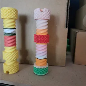 Purge Fidget bolt keychain