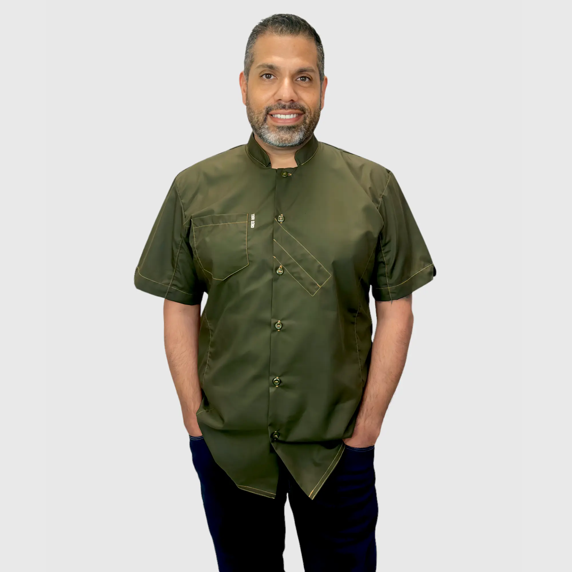 Olive Chef Shirt - TikTok Shop