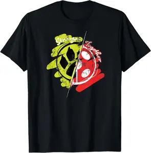 100%cotton Miraculous Ladybug Vintage Collection Stronger Together T-Shirt