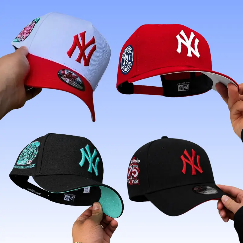 New Era MLB New York Yankees 9FORTY 59FIFTY Fitted Snapback Cap – Baseball Hat for Men Women, Unisex Streetwear Sombrero, Adjustable Trucker Style, Urban Fashion USA 2026, Retro Vintage Sport Look, TikTok Trend