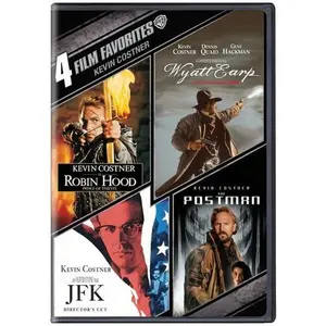 Warner Home Video - 4 Film Favorites: Kevin Costner Drama  [DVD Video Disc] Boxed Set