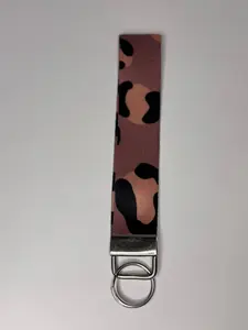 Pink Cheetah Wristlet