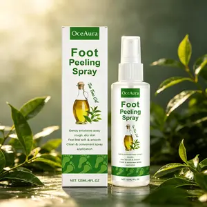 Tea Tree Foot Care Spray (120ML), Controls Odor, Gently Moisturizes Foot Skin, Daily Massage Nourishing Care Spray