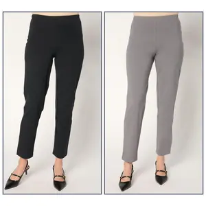 Women with Control Regular Set of 2 86/14 Slim Leg Pants