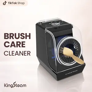 Outdoor Fun KingSteam Brush Automatic Cleaner and Disinfector - Quickly Clean Hair and Disinfect Brushes outdoorfun