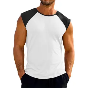 Runcati Mens Workout Tank Tops Sleeveless Muscle Gym T Shirts Baseball Cut Off Raglan Sleeve Tees