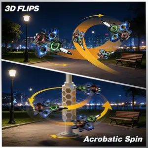 4DRC RC Planes Remote Control Airplanes for Kids, Foam Remote Control Planes for Kids Adults Beginners, Remote Control Helicopter Fighter Jet Drones for Kids Adults, 360° Flip Easy to Fly