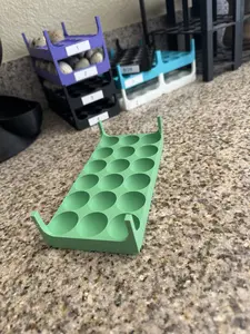 16 count Stackable Quail egg trays