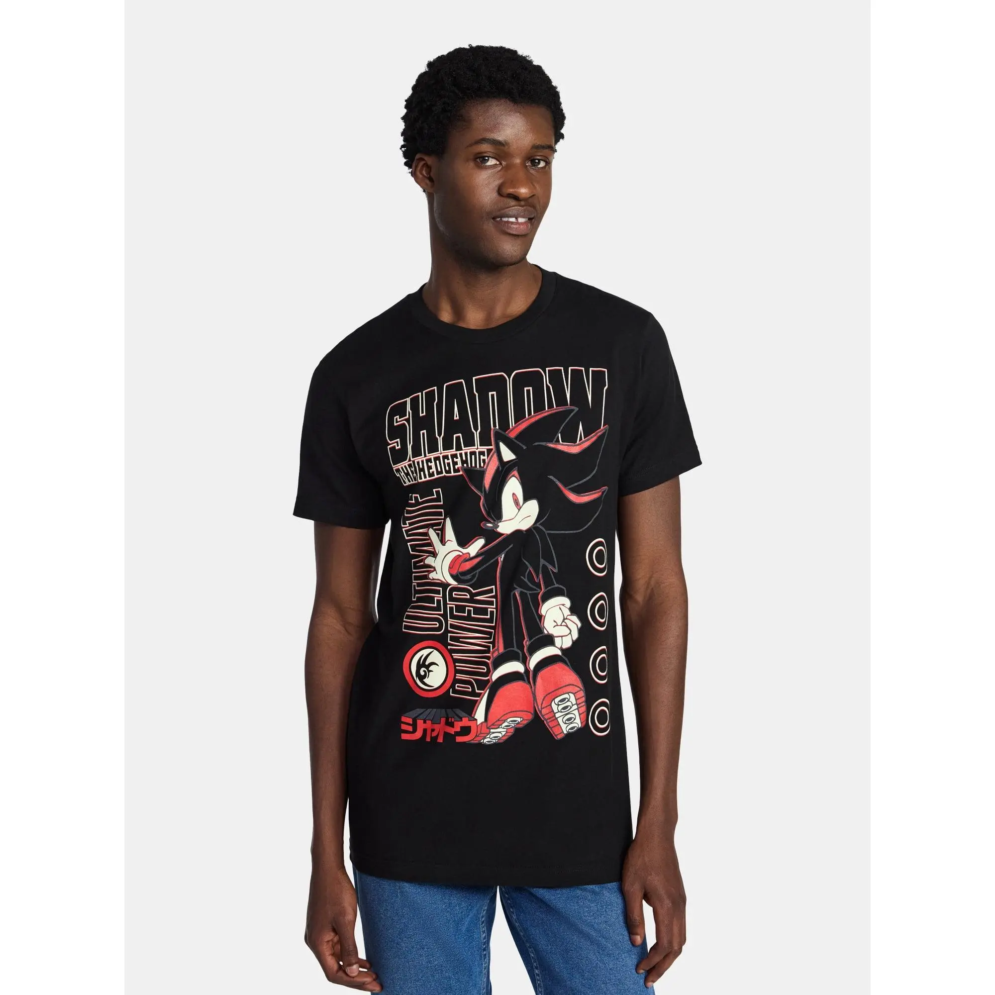 Sonic The Hedgehog Men's and Big Men's Cotton Graphic Tee, Sizes S-5XL