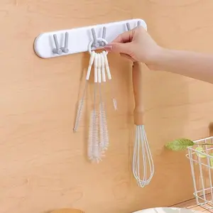 Straw Cleaner Brushes Sets, Long Handle Bottle Cleaner 5 Pieces Botthle Cleaning Brush and Nylon Tube Brush Brush Kit for Sippy Cup, Tumbler, Water Bottle, Drinking Straw