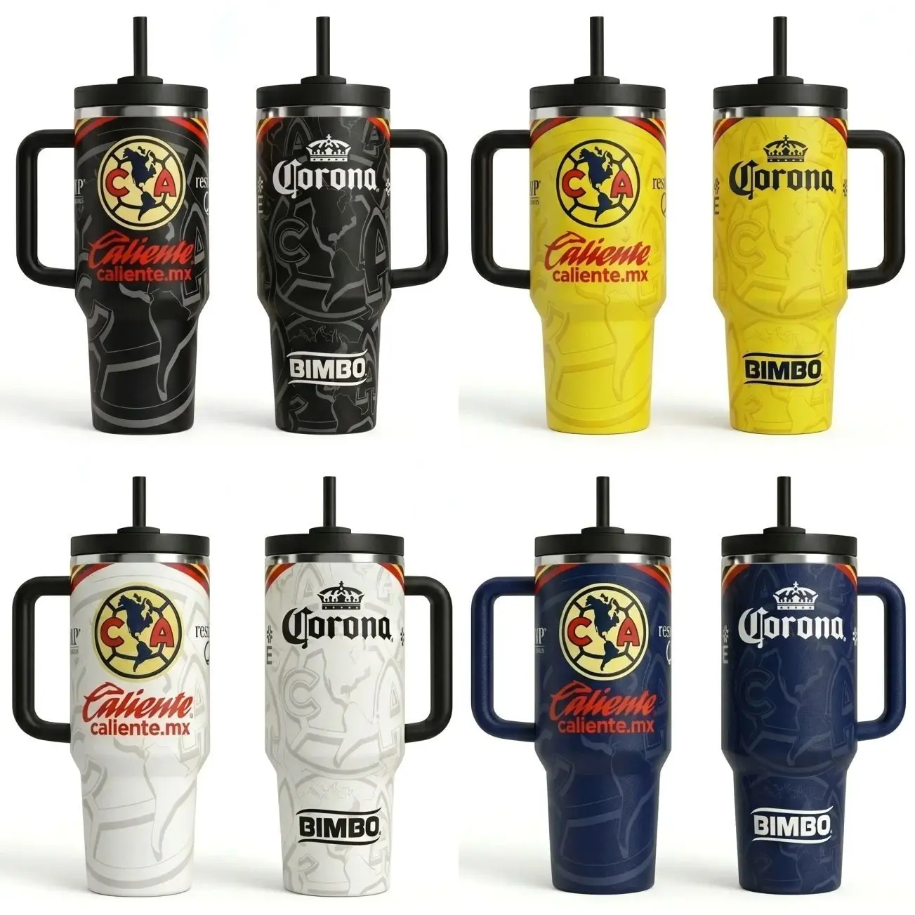 Team America Soccer Tumbler Corona Club Tumbler 20-40oz Stainless Steel, Double Wall Insulated, With Handle & Straw, Eco-Friendly, Insulated Tumblers Travel Coffee Mug, Birthday Christmas Gifts For Women & Men, Gift For Dad, Gift Mom