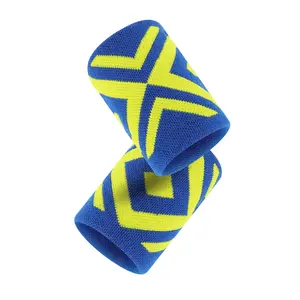 Running Basketball Tennis Sports Wristband Badminton Sweat-Stop Wrist Guard Fitness Breathable Sweat-Absorbent Wrist Strap