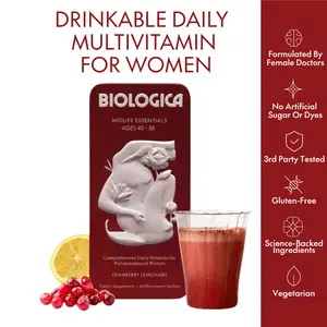 Midlife Essentials - Advanced Vitamins and Minerals Supplement for Daily Health & Nutrition Support for Women in Perimenopause