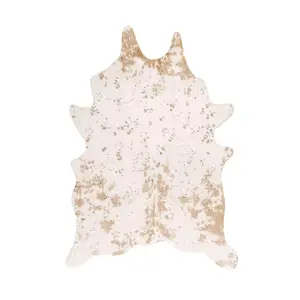 Iraida Faux Cowhide Area Rug