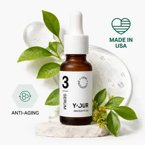 Anti-Aging Peptide Serum by Y'OUR - Firming, Wrinkle-Smoothing & Plumping Formula with Multi-Peptide Complex, Hyaluronic Acid, Seaweed Extract - Renewal Serum - Hydrating Powerhouse Moisture, Valentine's Gift for Women Skin Repair
