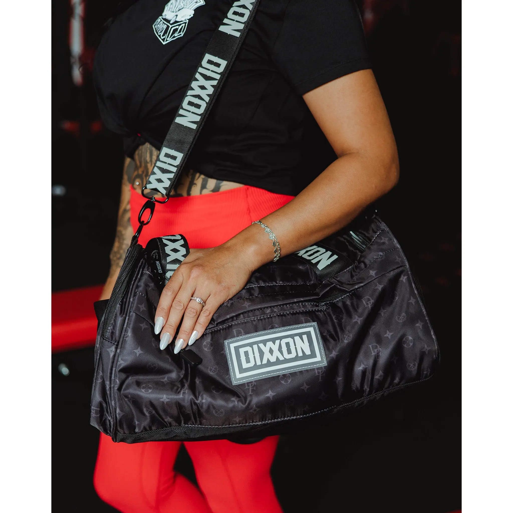 Bougie Duffle Bag - Black & Gray