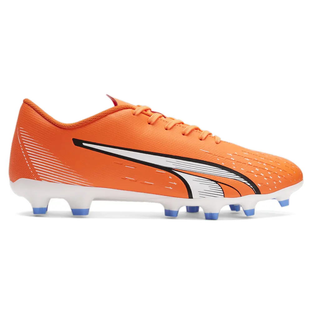 PUMA Mens Ultra Play Firm Ground Soccer Cleats Cleated, Firm Ground - Orange