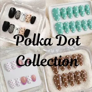 Press On Nails Polka Dot Collection