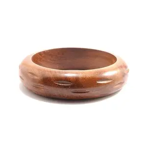 IN421-5: Wood Bangle 22mm 8 Inch