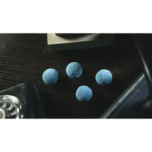 TCC Crochet Ball Set Blue - Includes 3 Crochet Balls for Crafting and Knitting Projects