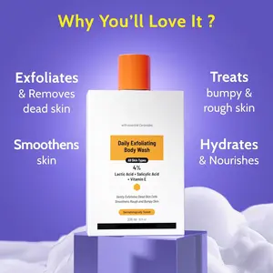 Brightening Body Wash 236ml with Camu Camu & Alpha Arbutin for Radiant Skin Repair & Even Tone