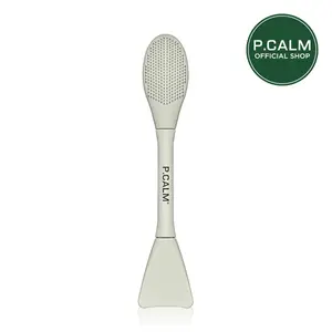 [P.CALM Official] Dual Pore Cleansing Brush for Blackheads Removal & Face Scrubber, Gentle Exfoliation. Deep Pore Cleaning Massager