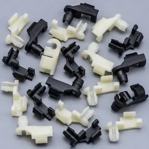 10 Sets Door Handle Lock Rod Hood Latch Locking Push Clip Kit 5/32 Rod for GM Ford Chrysler Dodge Jeep Buick Cadillac Chevrolet Oldsmobile Pontiac Pickups Suvs