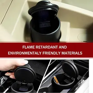 1pc Creative Car Cigarette Cylinder Interior Supplies Car Ashtray