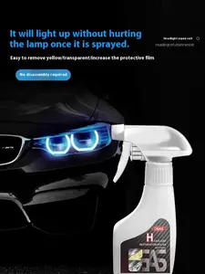 OGAS Headlight Repair Liquid, suitable for oxidized yellow headlights; repairs them and extends the lifespan of the headlight housing.
