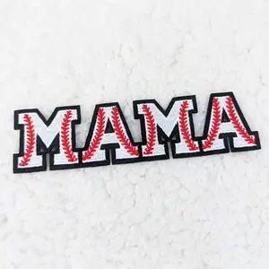 MAMA Baseball Embroidered Patch