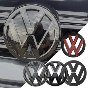For Volkswagen VW Golf 4 MK4 5 MK5 6 MK6 7 MK7 MK7.5 MK8 Sportvan Car Radiator Grille Badge Cover Rear Trunk Emblem Logo Sticker