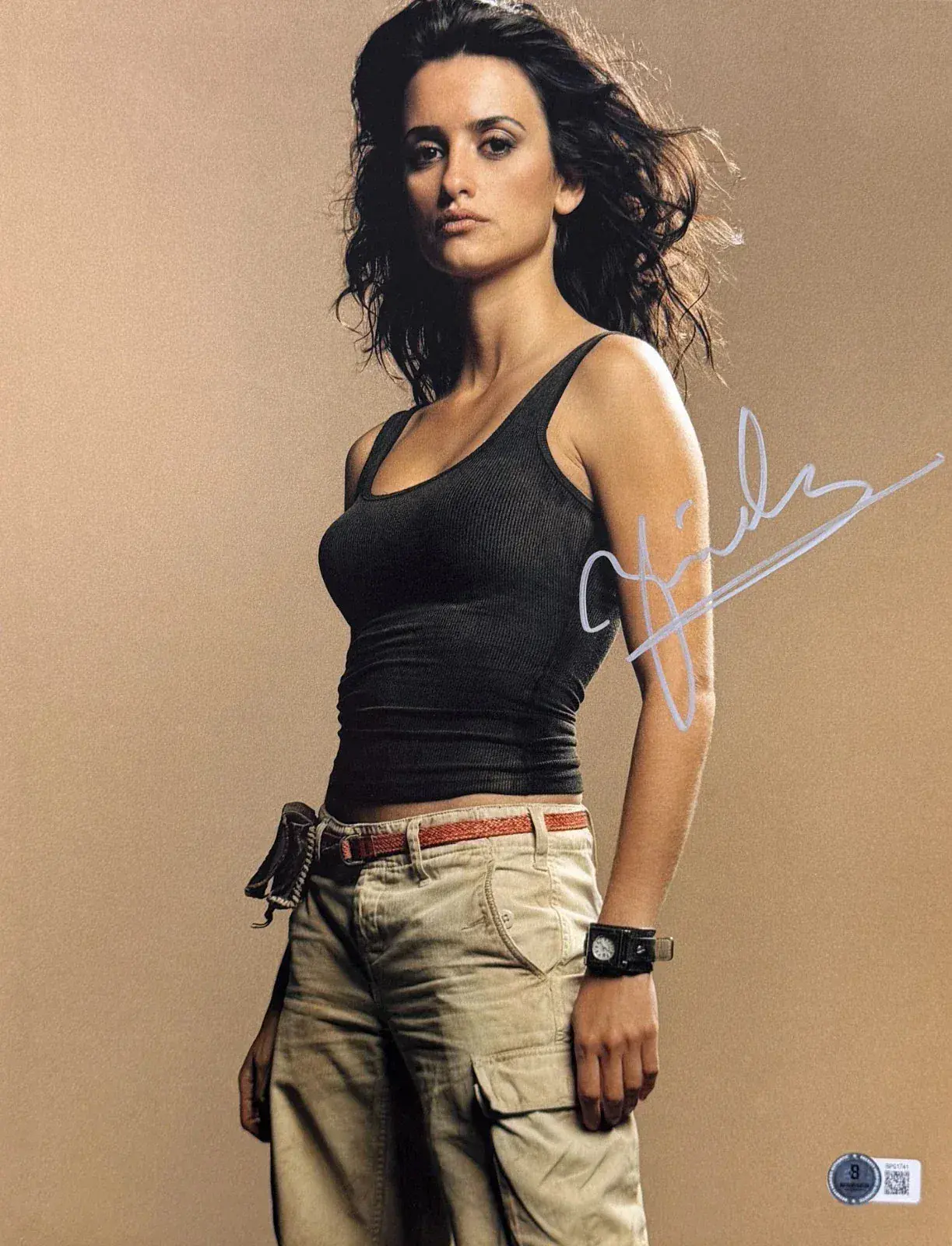 Penelope Cruz Authentic Autographed 11x14 Photo