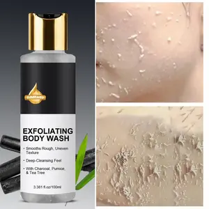 Exfoliating Body Wash (Refreshing Formula): Gently removes dead skin cells, leaving skin refined and smooth after washing. Non-sticky and easy to rinse off—an excellent choice for your daily skincare routine. Cleansing Smoother