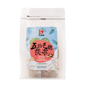 SZECHUAN FLAVOR Five-Fingered Peach Poria Cocos Tea 5.64 oz- 160g | Herbal Detox & Dampness Removal Tea for Wellness