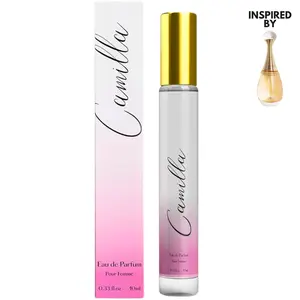 Regal Fragrances Camilla Eau de Parfum Rollerball 10ml for Women - Floral Fruity Scent with Red Fruits & Yuzu Notes
