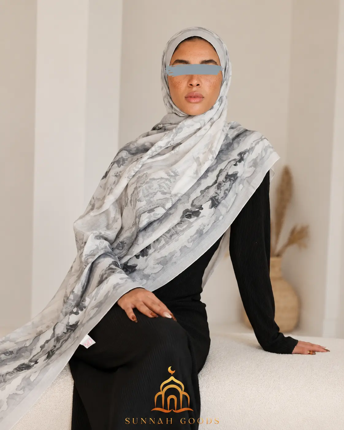 Modal Digital Print Hijab Collection – 200x75cm
