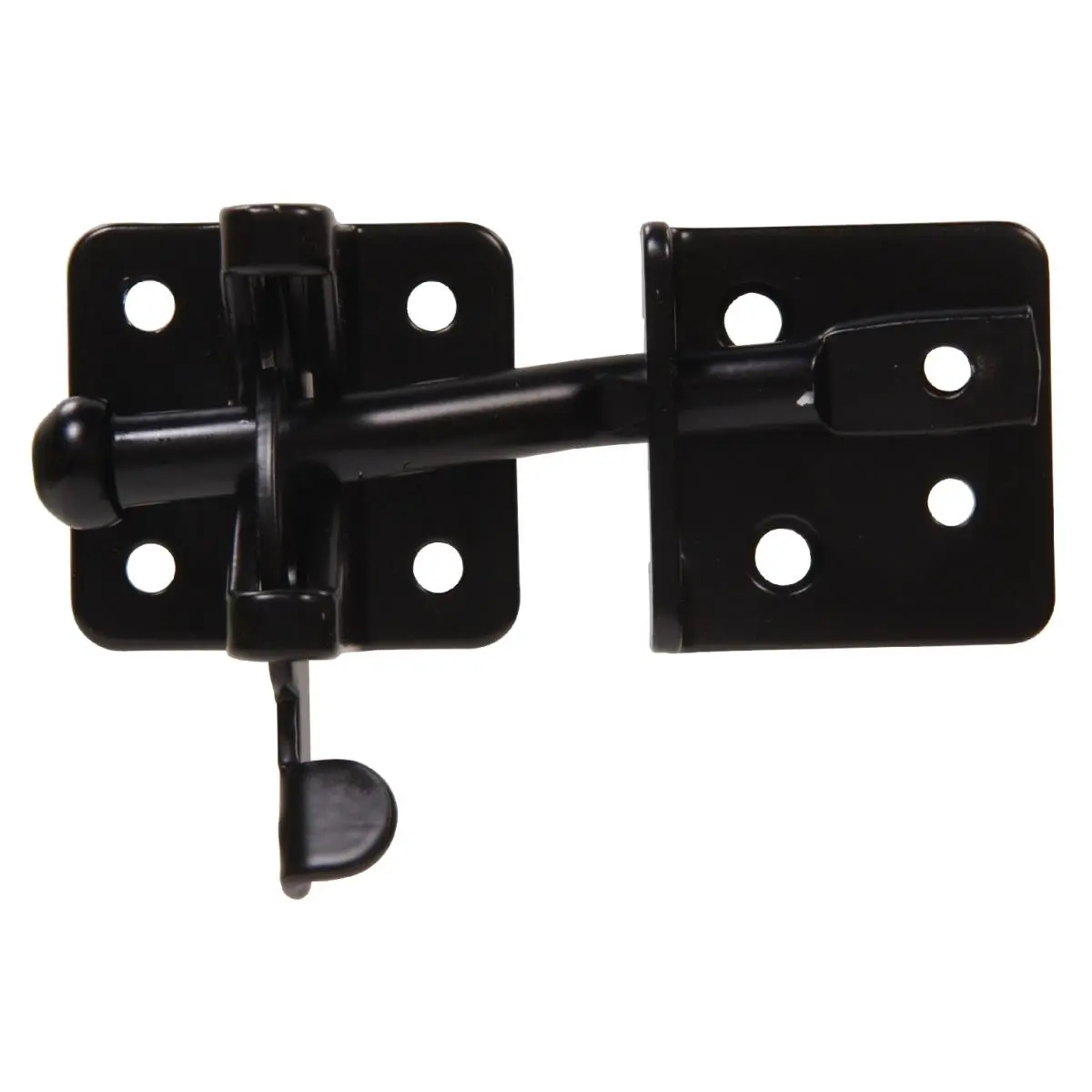 Carded - Self Adjustable Gate Latch, Black