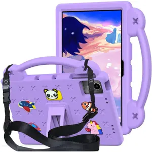 Compatible with Lenovo Tab M11/Tab P11 Plus/Tab P11/Xiaomi Redmi Pad SE(2023) 11 inch Tablet Case, Kids Shockproof Protective Case with Stand Handle for Girl Kid Gift